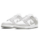 耐克（NIKE）男鞋2025新款夏季DUNK LOW经典复古运动板鞋低帮休闲鞋 DD1391-103白色雾灰 41