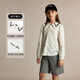 E LAND KIDS Yilian girls' shirt season new lace lapel LOGO embroidered top Beige beige/35 150