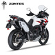 升仕ZONTES 703F 21寸ADV越野摩托车三缸699cc（付款后45天内发货） 珍珠白