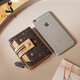 Golden Fox (Foxer) Billetera para mujeres Gran capacidad Tarjeta corta Bolsa Money Boleto Clip Holding Holding Wallet Light Luxury Birthday Gifty For Girls Novia