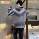 Pajama de terciopelo de coral modal para hombres Autumn and Winter Style más terciopelo engrosado Set cálido Flannel Ropa para el hogar de invierno para hombres K3883- l 100-130Jin [Jin equivale a 0.5 kg]