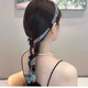 Bai Qixin's retro streamer headband, elegant autumn and winter fabric silk scarf headband, braided hairband, hairpin headband, streamer headband, 3 pieces