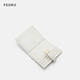 Pedro Cowhide Card Bag 25 Summer Studio Mini Moned Billet Bolsa de mujeres Regalo de cumpleaños PW4-25940032 Pink White