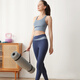 Hui'ang sports suit women's yoga suit running fitness suit quick-drying suit color matching underwear vest trousers whale blue M