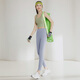 Victoria Traveler Yoga Wear Women's Suit Pilates Yoga Vest Professional Sports Suit Fitness Suit Slimming Two-piece Set L