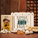 XIANPINWU SHANZHEN Caja de regalo de hongos Pack Pack Pack Pack Pack Gift Pack Enterprise Group Compra de bienestar Regalos Pack Xianpinwu Shanzhen Imperial Banqueta 830G Caja de regalo