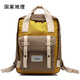 National Geographic Backpack Student Computer Bag Large Capacity Couple Waterproof Travel Outdoor Fashion School Bag Khaki
