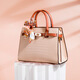
I want to send Mother's Day birthday gift for a practical lady handbag for 40-year-old 50-year-old mother-in-law auntie elder bag 728 crocodile pattern [Apricot brown]