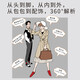【全新正版  当天发货】男子服饰图鉴 : 1300种服装、鞋帽、包包、配饰、纹样、配色详解