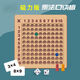 Karui Shark Magnetic 99 Operación de multiplicación Malette Tabla de educación temprana para niños 99 Tabla de multiplicación Juego de estudiantes de la escuela primaria Juego de alumnos de enseñanza Ayuda Magnética