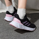 Adidas casual shoes women's shoes summer new sports shoes Galaxy 6 mesh breathable shock-absorbing running shoes ID7372 ID7372 black 38