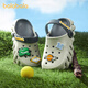 Balabala Dinosaur Children's Croc Shoes Baby Slippers Boys' Indoor Soft-soled Anti-Slip Sandals Slippers for Middle-aged and Older Boys Boys to Wear Summer