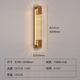 Enjoy light luxury, post-modern light luxury crystal wall lamp, living room background wall, entrance hall, staircase decorative lamp, simple bedroom bedside lamp, gold 1000 with three-color LED