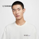 耐克（NIKE）男T恤夏季背标印花宽松纯棉厚实落肩短袖上衣HF6172133 HF6172-133 M