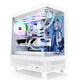 Thermaltake (Tt) Steel Shadow Transparent S Ocean View Chassis Computer Host White (ATX motherboard/supports 360 water cooling/270 panorama/9 fan positions/4090 graphics card)