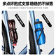 Enlee bicycle water bottle rack mountain road bike riding water cup water bottle bracket ultra-light water bottle rack cycling equipment universal black (with screws)