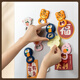Daotong cute cartoon decoration refrigerator message board magnetic sticker Huang Xiaohu enterprise exquisite souvenir