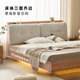 Cama de madera sólida original roble suspendido de cama alta cama cama cama cama doble 1.8x2m cama suave l701u