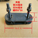 Förderfugenfugen-Snaptransportgürtel-Clip-Schnalle-Kee-resistente Nagelschnalle Förderburte Kartenreparatur Bruch Anschlussschnalle 37*130*Schraube M8*5012 Set