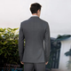 VICUTU men's suit top pure wool skin-friendly spring business casual all-match suit gray 180/100B