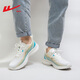 Chaussures pour hommes guerriers, chaussures de sport, chaussures en maille de printemps et d'été, chaussures de course absorbant les chocs pour les mousses pour hommes, chaussures à tendance décontractées légères à la mode, bleu orange blanc pour hommes 1289 44