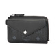 MCM Aren Mini Card Bag Reißverschluss Coin Brieftasche Zertifikat Männer und Frauen schwarz [Geschenk]