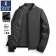 Woodpecker (TUCANO) Middle-aged Men's Dad Spring Jacket Top Middle-aged Men's Jacket Men's Spring and Autumn Business Casual Men's Clothing N9756 Black M /170 [suitable for 80-100Jin [Jin equals 0.5 kg]]