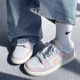 耐克（NIKE）DUNK LOW女子蓝白色粉色经典百搭防滑耐磨低帮休闲运动板鞋 DD1503-001蓝紫粉 36