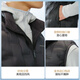 Bosideng 25-year-old goose down vest, same style for men and women, thin, stand-up collar, slim short casual jacket for men and women