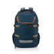 Meilv Luggage Fashion Casual Multifunctional Sports Backpack Large Capacity Backpack QT5 Dark Blue