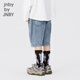 jnby von jnby jiangnan buyi Kinderkleidung umweltfreundlich besiedelungsgezügelte Mid-Pants Casos komfortable Sommerjungen und Mädchen Kinder 1o6e1396H 995/Denim Wash Lan 130 cm