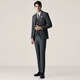 Veste de costume en laine de laine de laine vicutu
