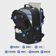 Landcase Travent Bag -Rucksack für Frauen 2024 neuer Rucksack mit großer Kapazität für Business Trip Gepäckbeutel Computertasche für Männer 3890 Schwarz