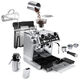 Delong Coffee Machine EC9865.M Versión insignia Silver Knight Cold Brew Coffee Máquina de extracción de frijol semiautomático
