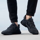 ADIDAS (Adidas) Clover Men's Shoes Spring New Ozweego Retro Daddy Shoes Mesh Sports and Leisure Shoes Gy9926 Negro 41