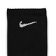NIKE 3 pairs of Nike boys and girls socks DRI-FIT quick-drying children's sports socks black/(white) 3 pairs XL (28-30cm sock length)