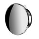 Tigalu car rearview mirror small round mirror blind spot reversing ultra-clear auxiliary suction cup mirror 360 degree reversing mirror small round mirror glass suction cup type does not damage the mirror - black