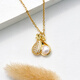 OLIVEIRA French Oliveira money bag pearl pendant 2599
