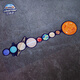 Tucker is suitable for car stickers, solar system car stickers, waterproof reflective blocking scratch car window stickers, Mavericks electric cars and motorcycles, solar system - large size
