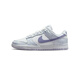 Nike (Nike) Dunk Low White Purple Mokka Männer und Frauen Low Top Casual Board Schuhe DD1391-104 /DD1390-100 DD1391-104 [lila] 36