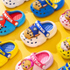 Wangwang team made great contributions to children's hole shoes boys and girls Wangwang team new summer anti-slip home baby children sandals white Aqi 3657 16 inner length 16cm