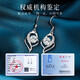 MANHE S999 Pure Silver Earrings Women's Earrings Women's 2025 New Earrings Pendant Wife's Birthday Gift for Girl Friends