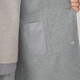 Muji Labo Men's Men's Cashmere Mlean Hooded Woolen Coat Veste d'hiver AF011A4A GREN LIGHT L (175 / 100A)