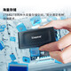 Kingston Portable Mobile Solid Drive PSSD Mini Hard Drive USB3.2Gen2 2000g que es 2T [Modelo negro 丨 Velocidad de lectura 1050MB/s]