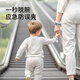 英氏（YEEHOO）防走丢牵引绳儿童背带手环反光宝宝防丢失牵引绳遛娃绳小孩牵引绳 2米新升级背带一体【米色】