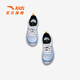 Chaussures pour enfants Anta Sneakers pour enfants Chaussures garçons 2025 Printemps Nouveau produit Bouton têtu amortissant Arch Foot Running Chaussures [garçons] Dust Bleu / Sun Blue / Anta White-2 30
