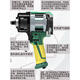Potente máquina de cañón de aire potente 1/2 Gran torque llave de viento Neumático Cañón de aire pequeño 1 pulgada Herramienta de reparación de motor manual de placa Dongdao 3890 Soltero