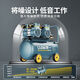 Green-Yi Oil-free Air Compressor Silent Air Pump Industrial-grade Air Compressor Small 220V Portable Woodworking High-Pressure Air Pump Second Air Pump / No Maintenance + Intelligent Start and Stop + Safety Protection 1390W-25L [All Copper Bass]