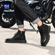 HaiLan Home HLA Martin Boots Men's British Style Retro Outdoor Workwear Men's Shoes HAAGZM3DBB160 Black 42