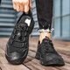 Arich Herrenschuhe Sommer-Mesh atmungsablen dünne Freizeitschuhe hohl Mesh kear-resistent nicht rutschfein